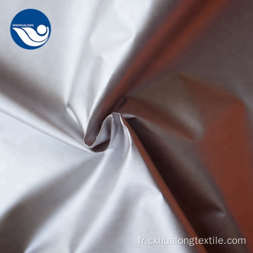 Tissu respirant en taffetas de polyester jacquard imperméable